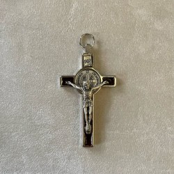 Croix st Benoît marron